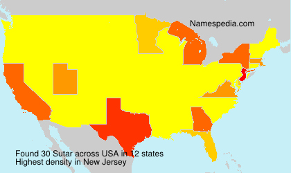 Surname Sutar in USA Surname Sutar in USA