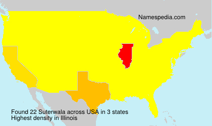 Surname Suterwala in USA Surname Suterwala in USA