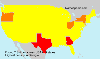 Surname Suthan in USA Surname Suthan in USA