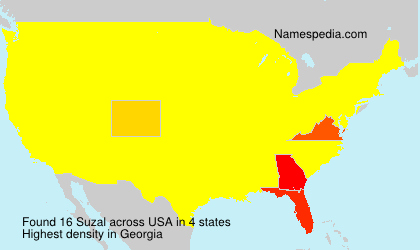 Surname Suzal in USA Surname Suzal in USA