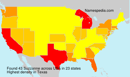 Surname Suzzanne in USA Surname Suzzanne in USA