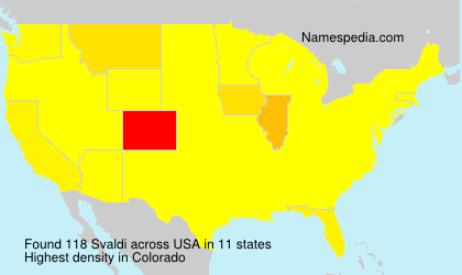 Surname Svaldi in USA Surname Svaldi in USA