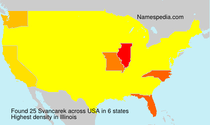Surname Svancarek in USA Surname Svancarek in USA