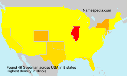 Surname Svedman in USA Surname Svedman in USA