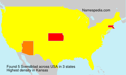 Surname Svendblad in USA Surname Svendblad in USA