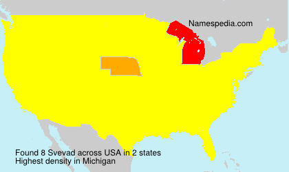 Surname Svevad in USA Surname Svevad in USA