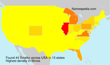 Surname Sviatko in USA Surname Sviatko in USA