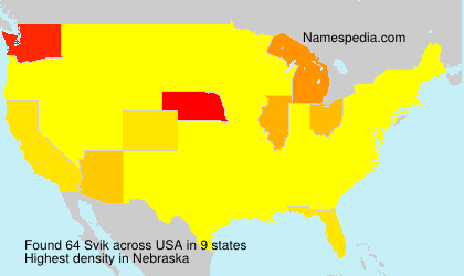 Surname Svik in USA Surname Svik in USA