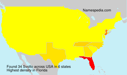 Surname Svolto in USA Surname Svolto in USA
