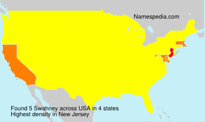Surname Swahney in USA Surname Swahney in USA