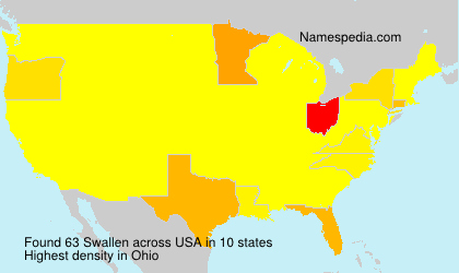 Surname Swallen in USA Surname Swallen in USA