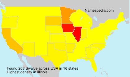Surname Swalve in USA Surname Swalve in USA