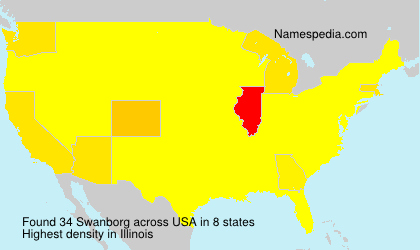 Surname Swanborg in USA Surname Swanborg in USA