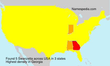 Surname Swanzetta in USA Surname Swanzetta in USA