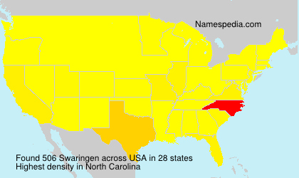 Surname Swaringen in USA Surname Swaringen in USA