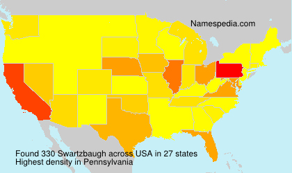 Surname Swartzbaugh in USA Surname Swartzbaugh in USA