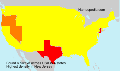 Surname Swayn in USA Surname Swayn in USA