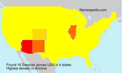 Surname Swaziek in USA Surname Swaziek in USA