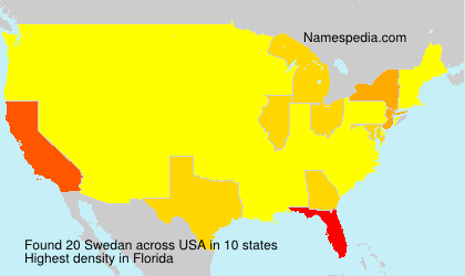 Surname Swedan in USA Surname Swedan in USA
