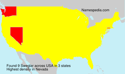 Surname Sweglar in USA Surname Sweglar in USA