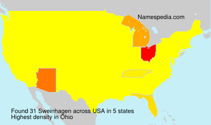 Surname Sweinhagen in USA Surname Sweinhagen in USA