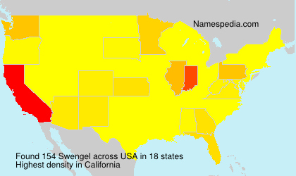 Surname Swengel in USA Surname Swengel in USA