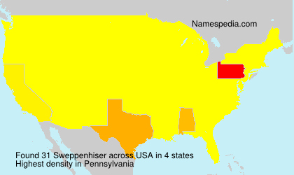 Surname Sweppenhiser in USA Surname Sweppenhiser in USA