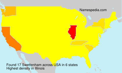 Surname Swettenham in USA Surname Swettenham in USA