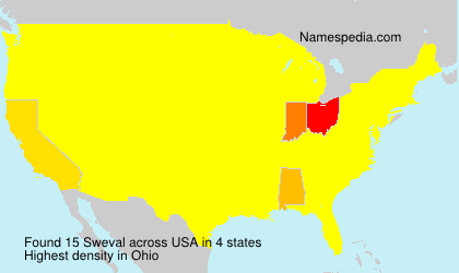 Surname Sweval in USA Surname Sweval in USA