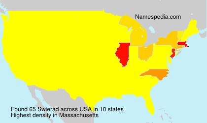Surname Swierad in USA Surname Swierad in USA