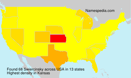 Surname Swiercinsky in USA Surname Swiercinsky in USA