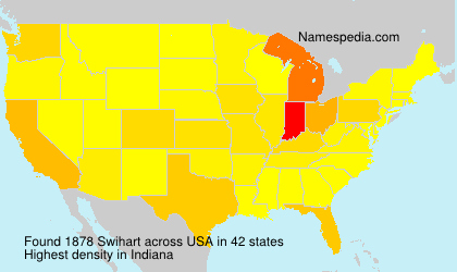 Surname Swihart in USA Surname Swihart in USA