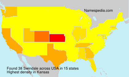 Surname Swindale in USA Surname Swindale in USA