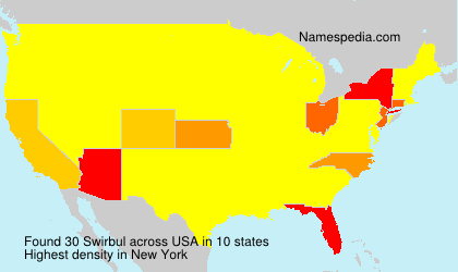 Surname Swirbul in USA Surname Swirbul in USA