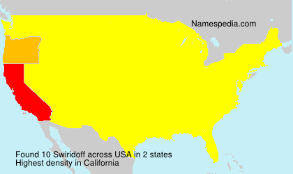 Surname Swiridoff in USA Surname Swiridoff in USA