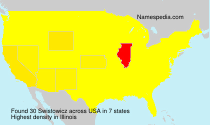 Surname Swistowicz in USA Surname Swistowicz in USA