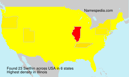 Surname Swithin in USA Surname Swithin in USA