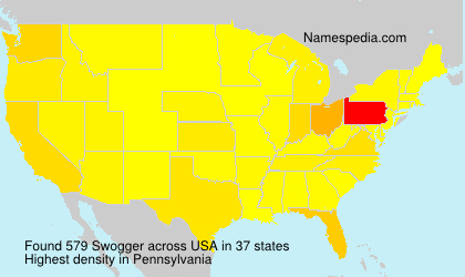 Surname Swogger in USA Surname Swogger in USA