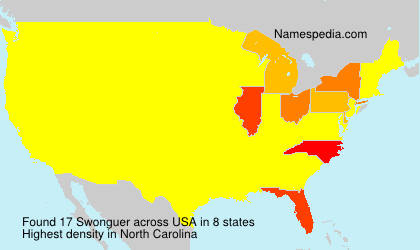 Surname Swonguer in USA Surname Swonguer in USA