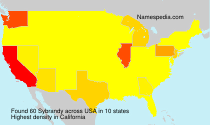 Surname Sybrandy in USA Surname Sybrandy in USA