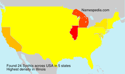 Surname Sychta in USA Surname Sychta in USA