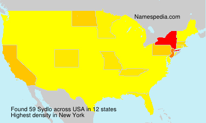 Surname Sydlo in USA Surname Sydlo in USA