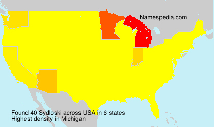 Surname Sydloski in USA Surname Sydloski in USA