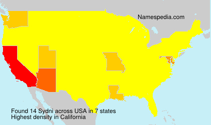 Surname Sydni in USA Surname Sydni in USA