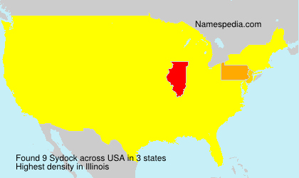 Surname Sydock in USA Surname Sydock in USA