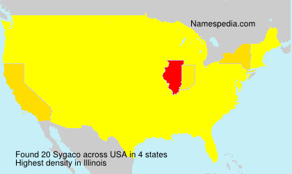 Surname Sygaco in USA Surname Sygaco in USA
