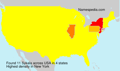 Surname Sykala in USA Surname Sykala in USA