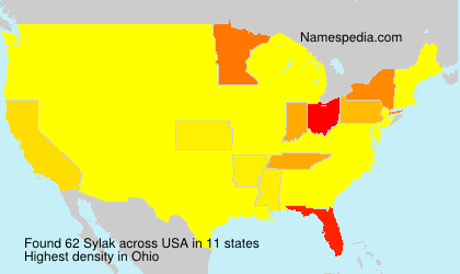 Surname Sylak in USA Surname Sylak in USA