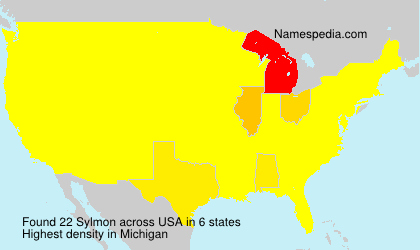 Surname Sylmon in USA Surname Sylmon in USA