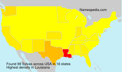 Surname Sylvas in USA Surname Sylvas in USA